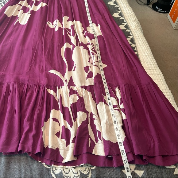 BNWOT Anthropologie off the shoulder maxi dress - Picture 9 of 10